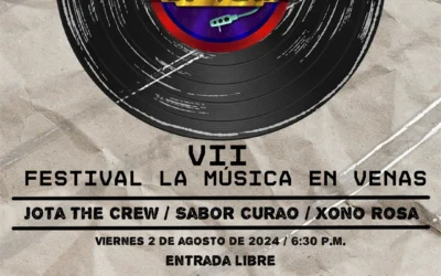 ¡La Séptima Edición del Festival de La Música En Venas Ya Está Aquí!