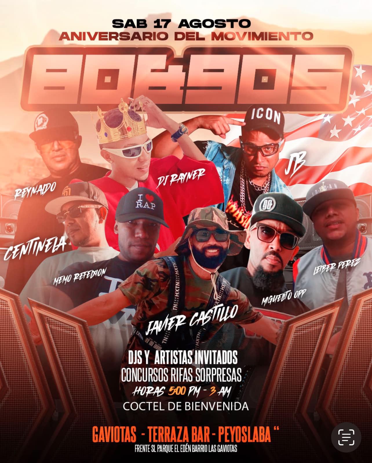 Se Celebra el Aniversario de el Movimiento HipHop 80s&90s