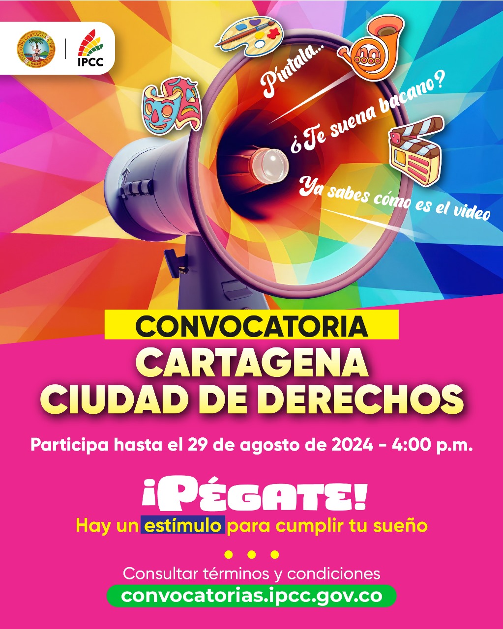 ¡Convocatoria Abierta! Participa en los Estímulos Culturales de Cartagena 2024-2027 y Haz Parte del Legado Artístico