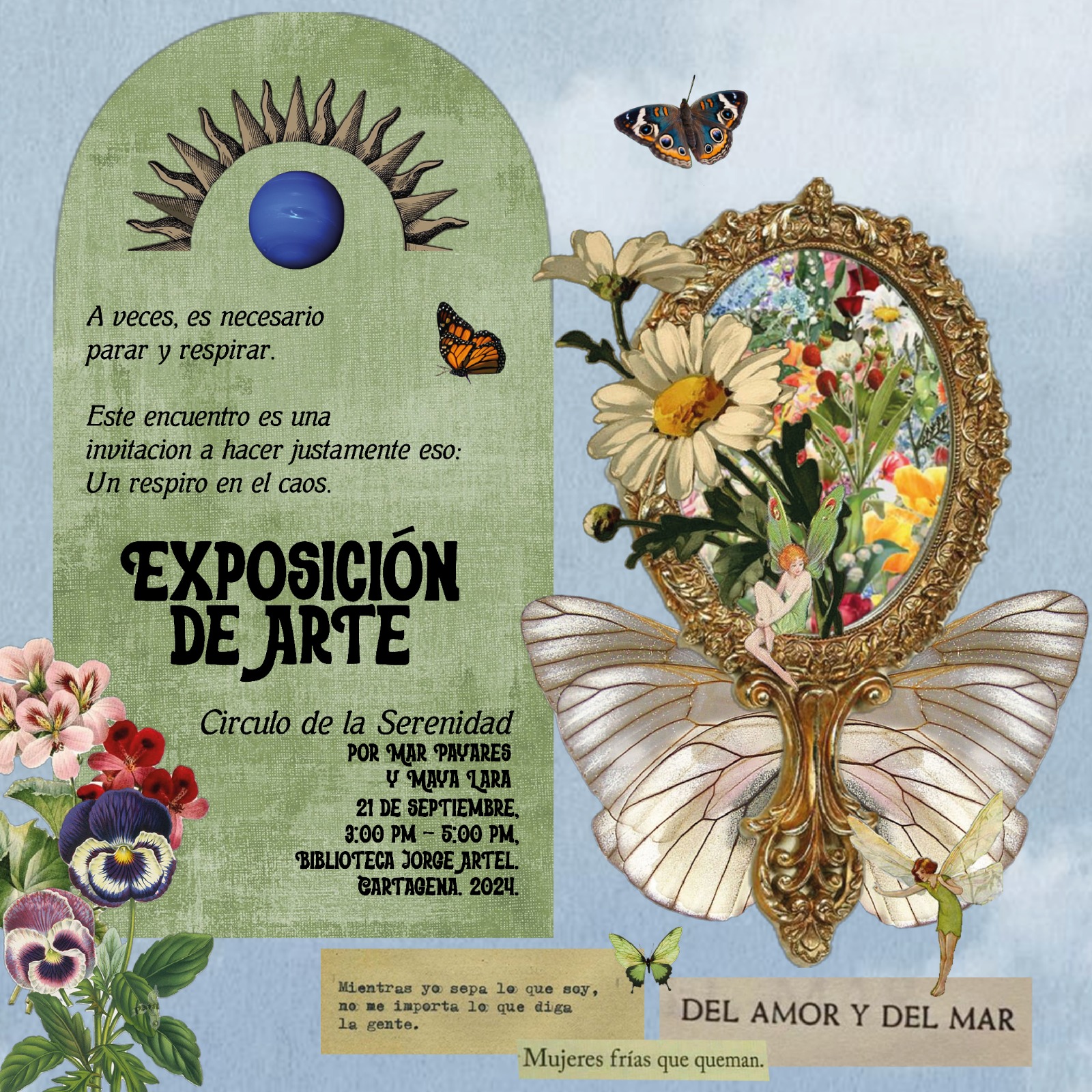 Exposición de Arte en la Biblioteca Jorge Artel: Un Encuentro con la Creatividad de Maya Lara y Mar Payares
