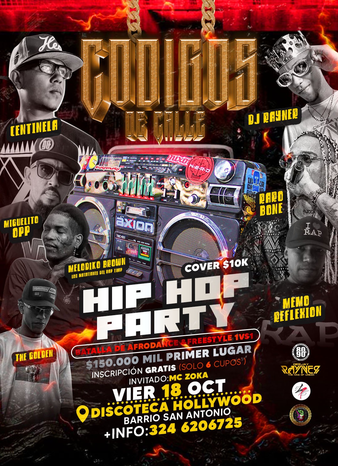 Reviviendo la Esencia del Hip Hop: El Movimiento 80/90 Llega a Cartagena