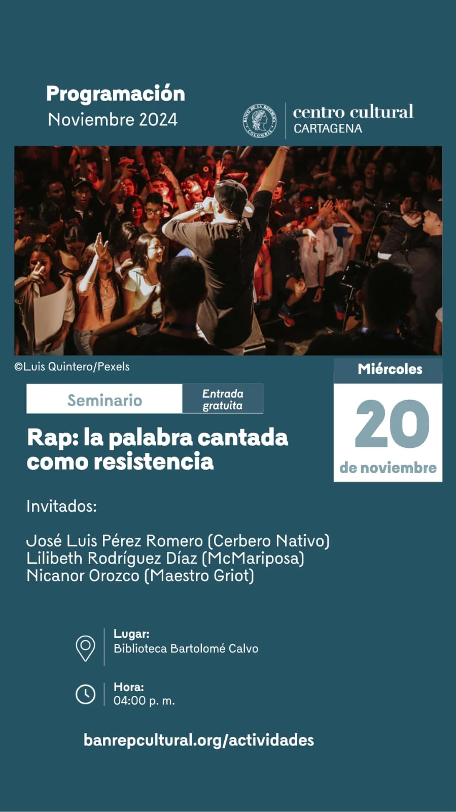 El rap: la palabra cantada como resistencia en Cartagena de Indias